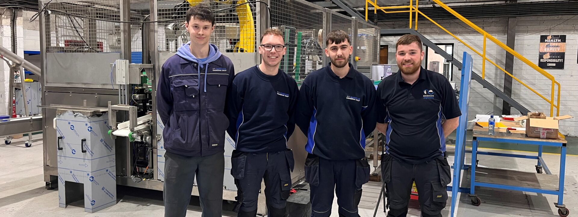 Photo Left to Right - Will Lanagan, Aaron McCallister, Chris Waddell, Robbie KennyPhoto Left to Right - Will Lanagan, Aaron McCallister, Chris Waddell, Robbie Kenny